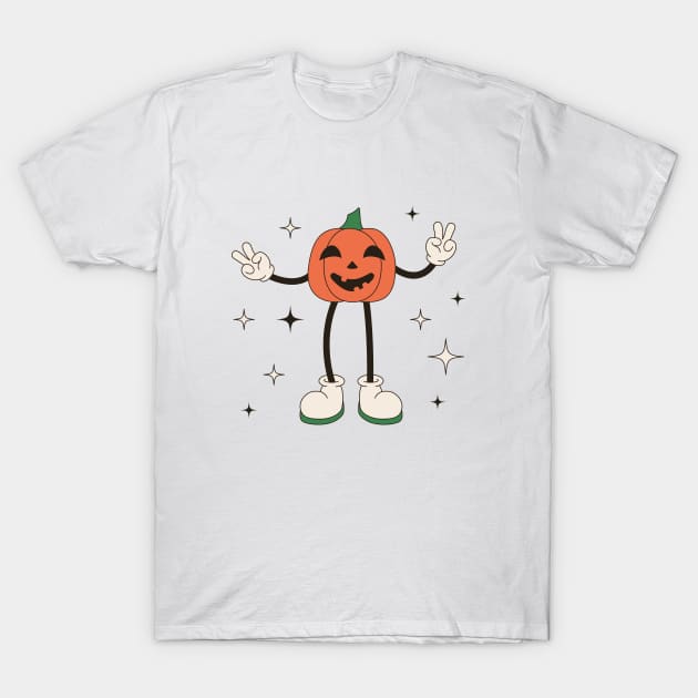 Groovy pumpkin T-Shirt by subkontr